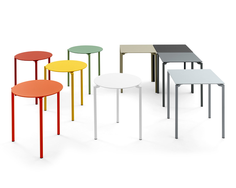 Large range of funky tables.